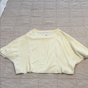 Aerie Cream Crop Top